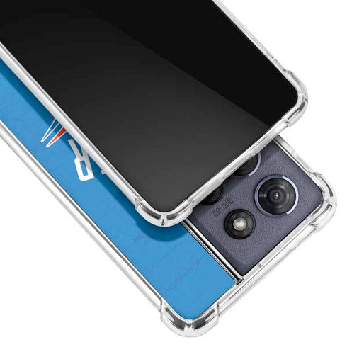 NBA OKC Thunder Distressed Moto G Play 5G (2025) Clear Case